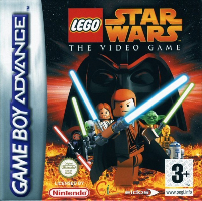 Pochette LEGO Star Wars version GameBoy Advance