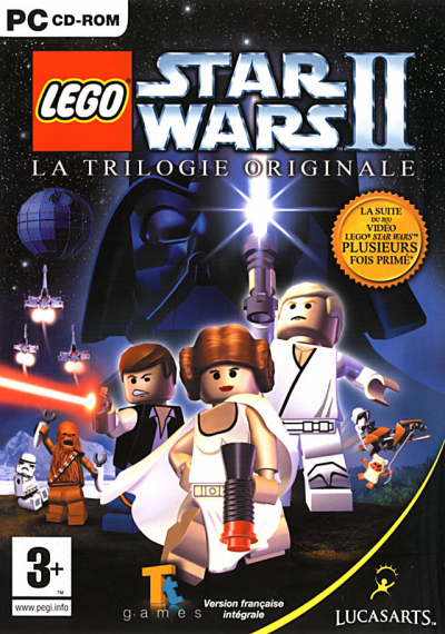 Pochette LEGO Star Wars II : la trilogie originale version PC Windows