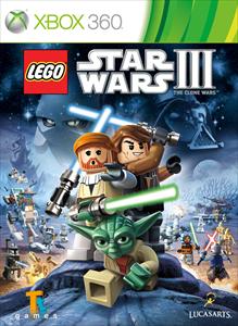 Pochette LEGO Star Wars III : The Clone Wars version Xbox 360