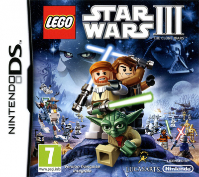 Pochette LEGO Star Wars III : The Clone Wars version DS