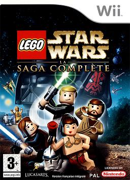 Pochette LEGO Star Wars : la saga complète version Wii