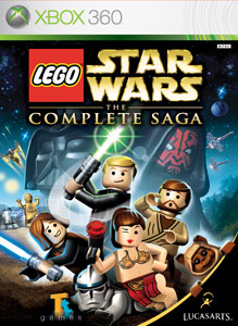 Pochette LEGO Star Wars : la saga complète version Xbox 360