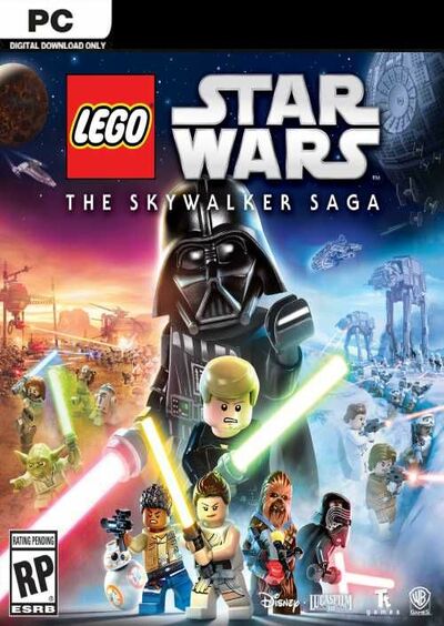 Pochette LEGO Star Wars : La saga Skywalker version PC Windows