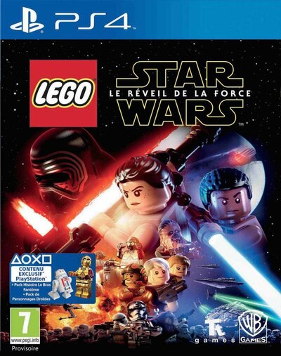 Pochette LEGO Star Wars : Le réveil de la Force version PlayStation 4