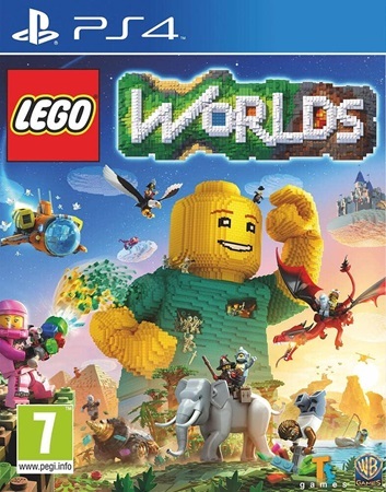 Pochette LEGO Worlds version PlayStation 4
