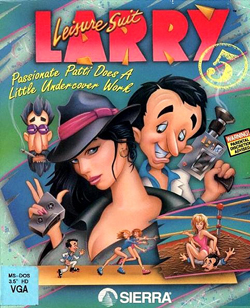 Pochette Leisure Suit Larry 5 : Passionate Patti Does a Little Undercover Work version PC Windows