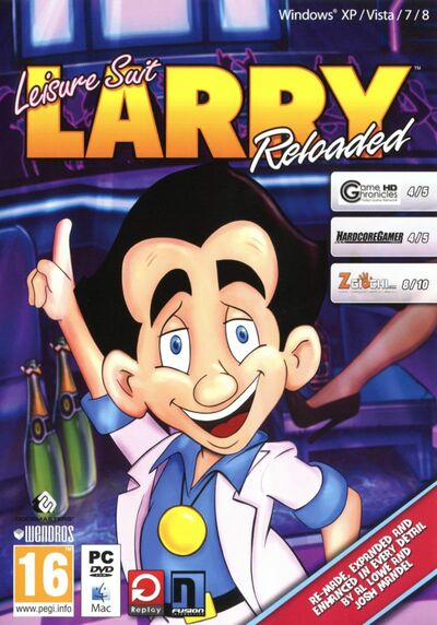 Pochette Leisure Suit Larry : Reloaded version PC Windows
