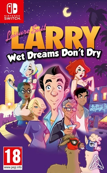Pochette Leisure Suit Larry : Wet Dreams Don't Dry version Switch