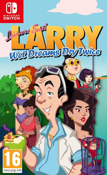 Pochette Leisure Suit Larry : Wet Dreams Dry Twice version Switch