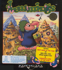 Pochette Lemmings version PC Windows