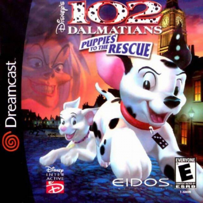 Pochette Les 102 Dalmatiens à la rescousse! version Dreamcast