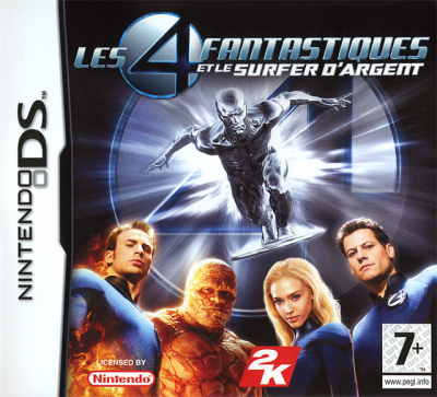 Pochette Les 4 Fantastiques et le Surfer d'Argent version DS
