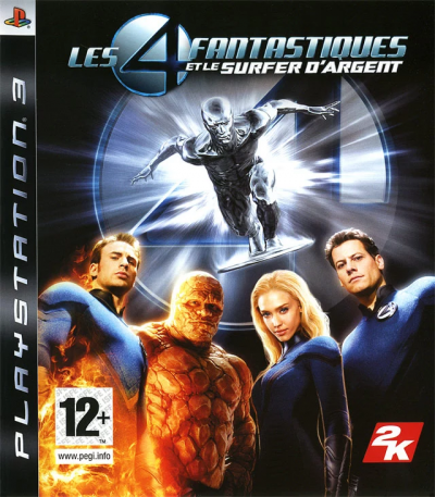 Pochette Les 4 Fantastiques et le Surfer d'Argent version PlayStation 3