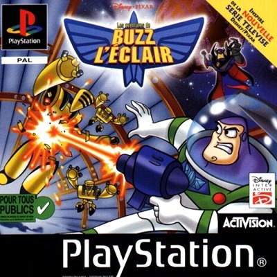 Pochette Les aventures de Buzz l'Eclair version PlayStation