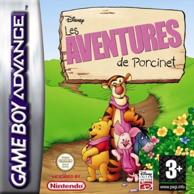 Pochette Les aventures de Porcinet version GameBoy Advance