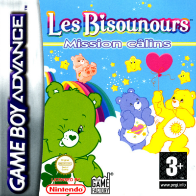 Pochette Les Bisounours : Mission Calins version GameBoy Advance