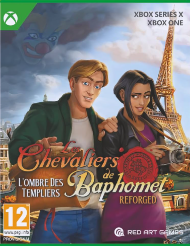 Pochette Les Chevaliers de Baphomet - L'ombre des templiers version Xbox One