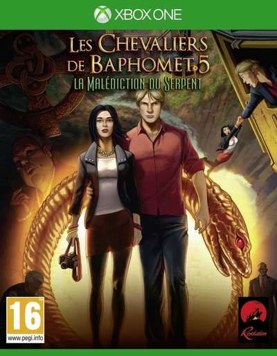 Pochette Les Chevaliers de Baphomet : La Malédiction du Serpent version Xbox One