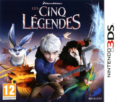 Pochette Les Cinq Légendes version 3DS