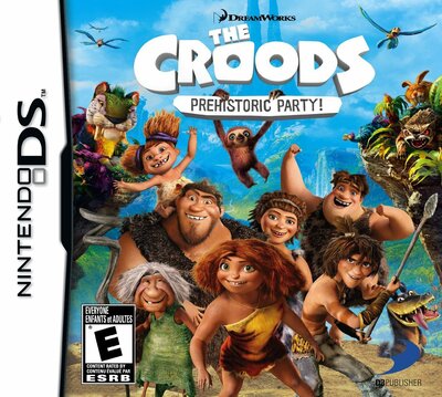 Pochette Les Croods : Fête Préhistorique version DS
