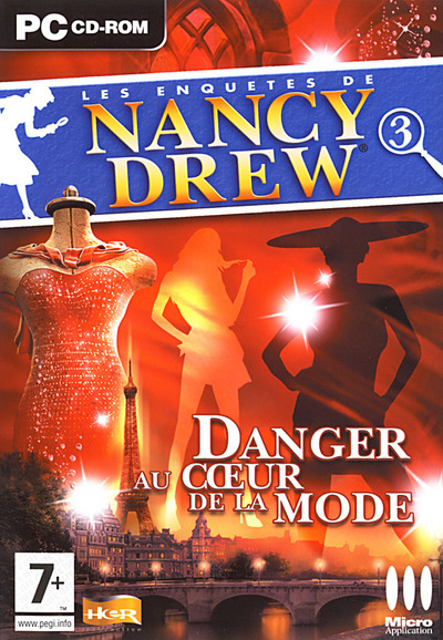 Pochette Les Enquêtes de Nancy Drew : Danger au Coeur de la Mode version PC Windows