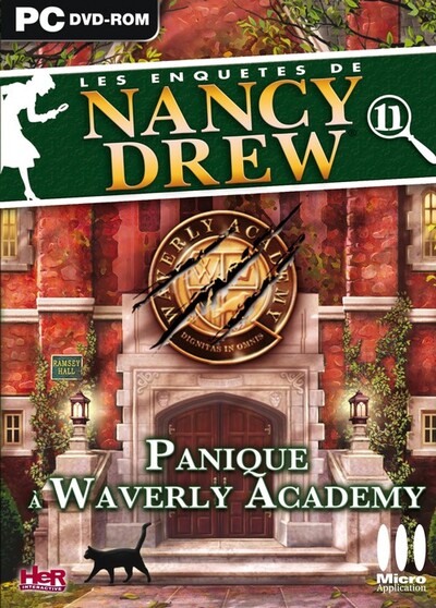 Pochette Les Enquêtes de Nancy Drew : Panique à Waverly Academy version PC Windows
