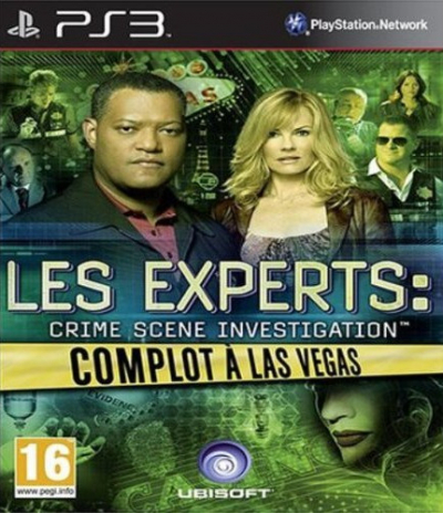 Pochette Les Experts : Complot à Las Vegas version PlayStation 3