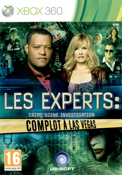 Pochette Les Experts : Complot à Las Vegas version Xbox 360