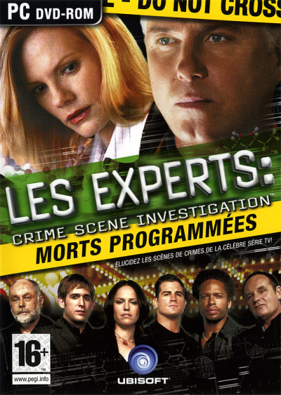 Pochette Les Experts : Morts Programmées version PC Windows