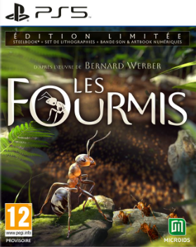 Pochette Les Fourmis version PlayStation 5