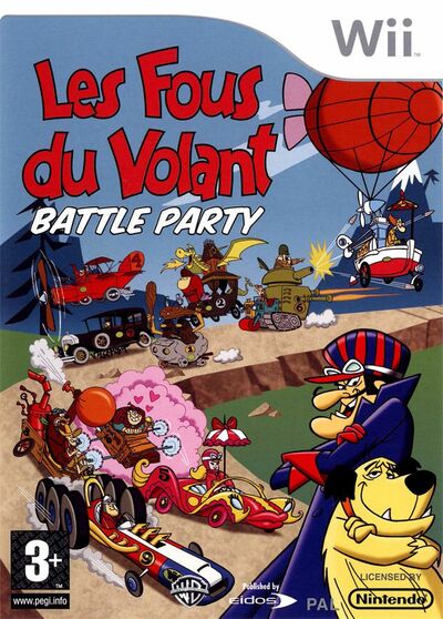 Pochette Les Fous Du Volant : Battle Party version Wii