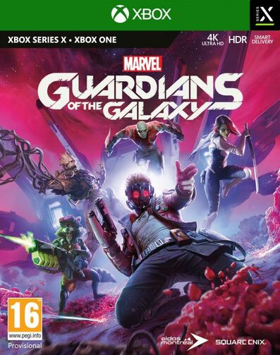 Pochette Les Gardiens de la Galaxie version Xbox One