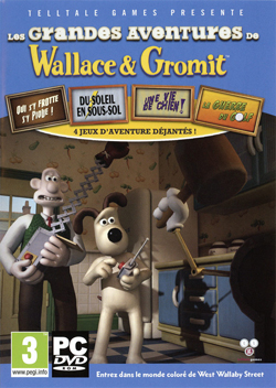 Pochette Les Grandes Aventures de Wallace & Gromit version PC Windows
