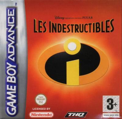 Pochette Les Indestructibles version GameBoy Advance