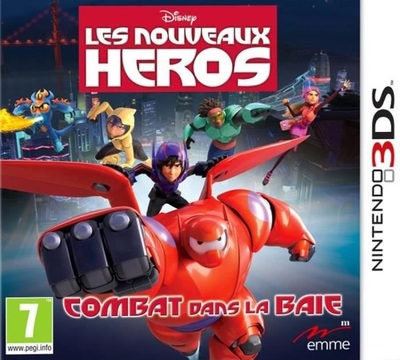 Pochette Les Nouveaux Héros : Combat dans la Baie version 3DS