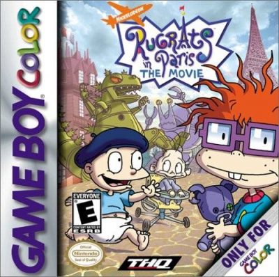 Pochette Les Razmoket à Paris : Le Film version GameBoy