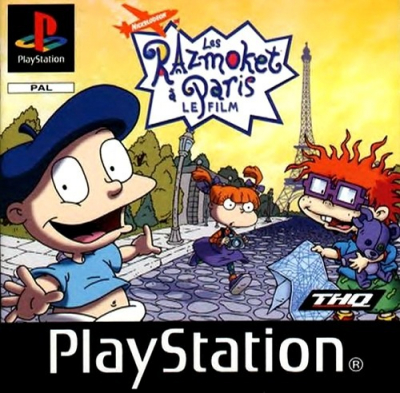 Pochette Les Razmoket à Paris : Le Film version PlayStation