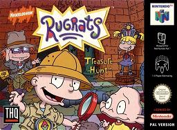 Pochette Les Razmoket : La Chasse aux Trésors version Nintendo 64