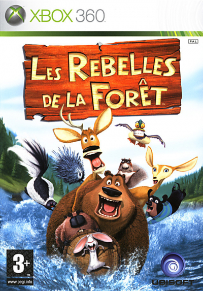 Pochette Les rebelles de la forêt version Xbox 360