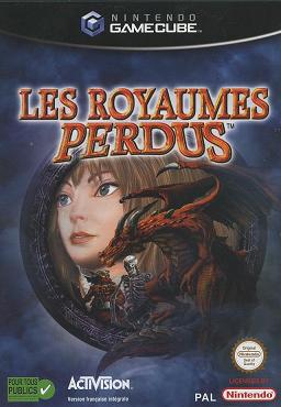 Pochette Les Royaumes Perdus version GameCube