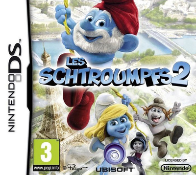 Pochette Les Schtroumpfs 2 version DS