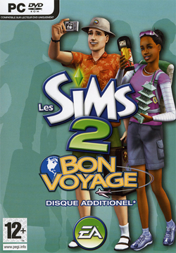 Pochette Les Sims 2 : Bon Voyage version PC Windows