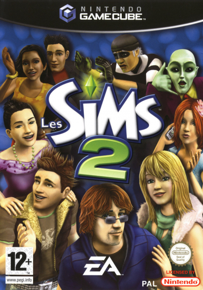 Pochette Les Sims 2 version GameCube