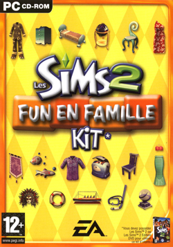 Pochette Les Sims 2 : Kit Fun en Famille version PC Windows