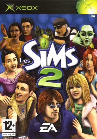Pochette Les Sims 2 version Xbox