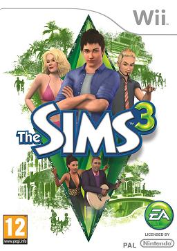 Pochette Les Sims 3 version Wii