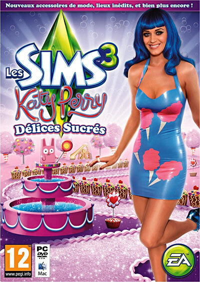 Pochette Les Sims 3 : Katy Perry - Délices Sucrés version PC Windows