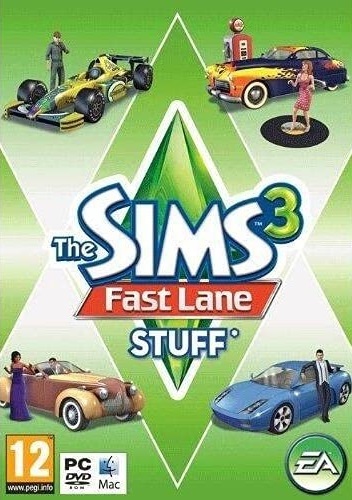 Pochette Les Sims 3 : Vitesse Ultime ! Kit version PC Windows