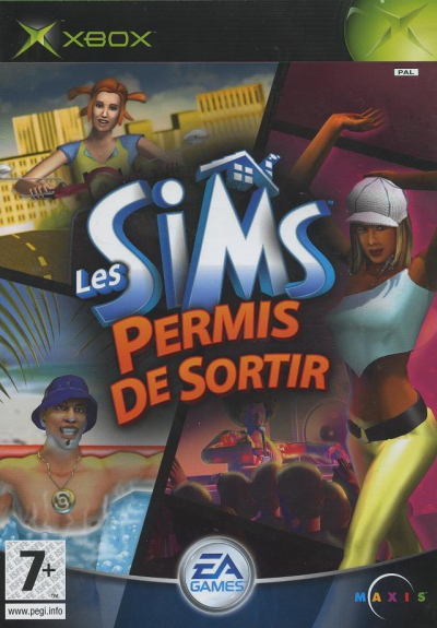 Pochette Les Sims : Permis de sortir version Xbox