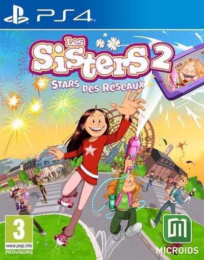 Pochette Les Sisters 2 : Stars des Réseaux version PlayStation 4